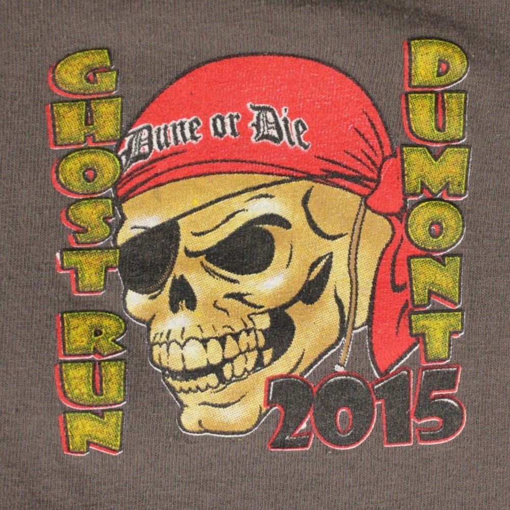 Dumont Ghost Run 2015 Dune or Die Graphic T-Shirt Brown Mens Large - Picture 4 of 13
